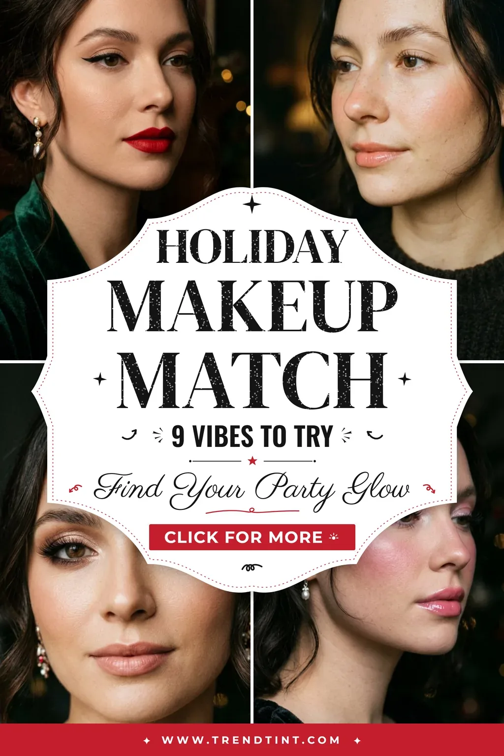 Easy Holiday Makeup Aesthetic Quiz Find Your Party Vibe