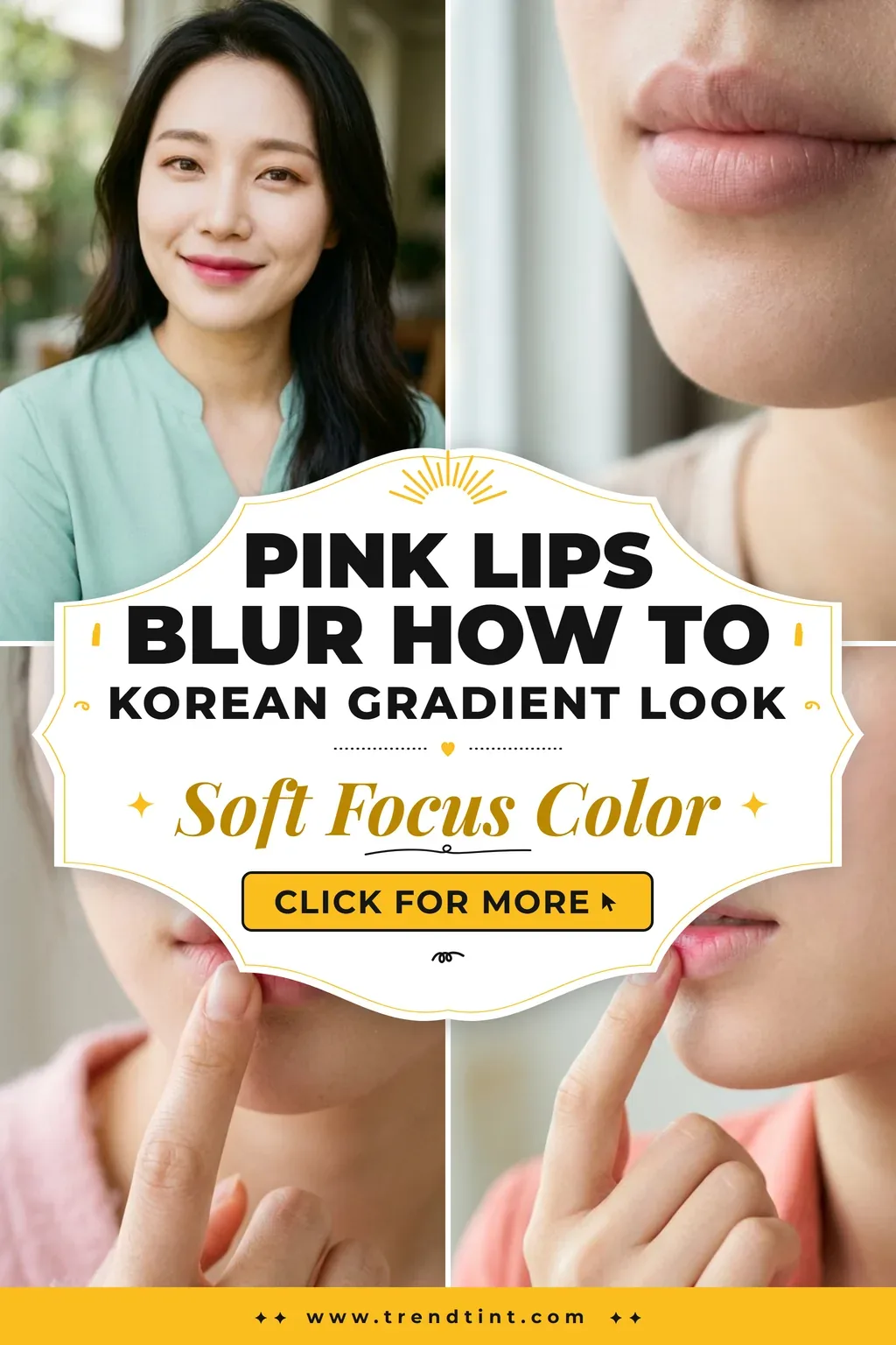 Korean Pink Lips Blur Guide for Beginners to Try