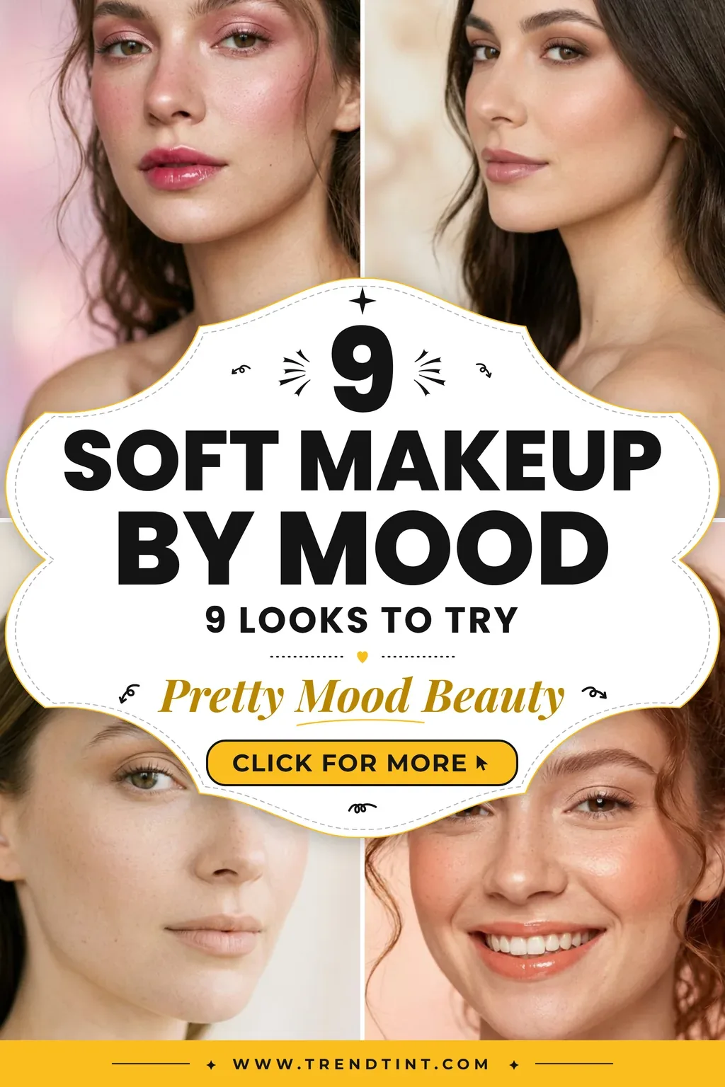 Nine Wearable Soft Makeup Looks Matched to Your Mood